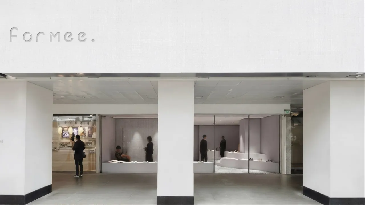 formee.概念店進駐東區商圈。品牌提供