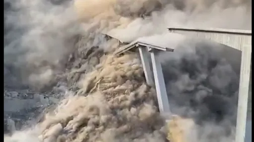 惊人影片曝光！中国红旗特大桥全垮　耐用百年才10个月就「阵亡」