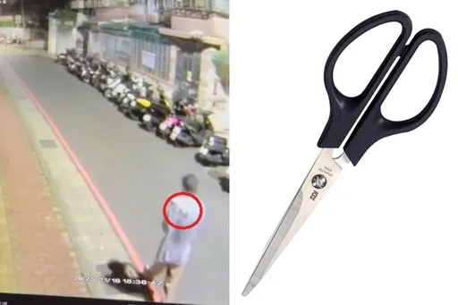心差點停住！淡水行車糾紛引怪客尾隨「背後藏剪刀」　警調監視器緝凶中