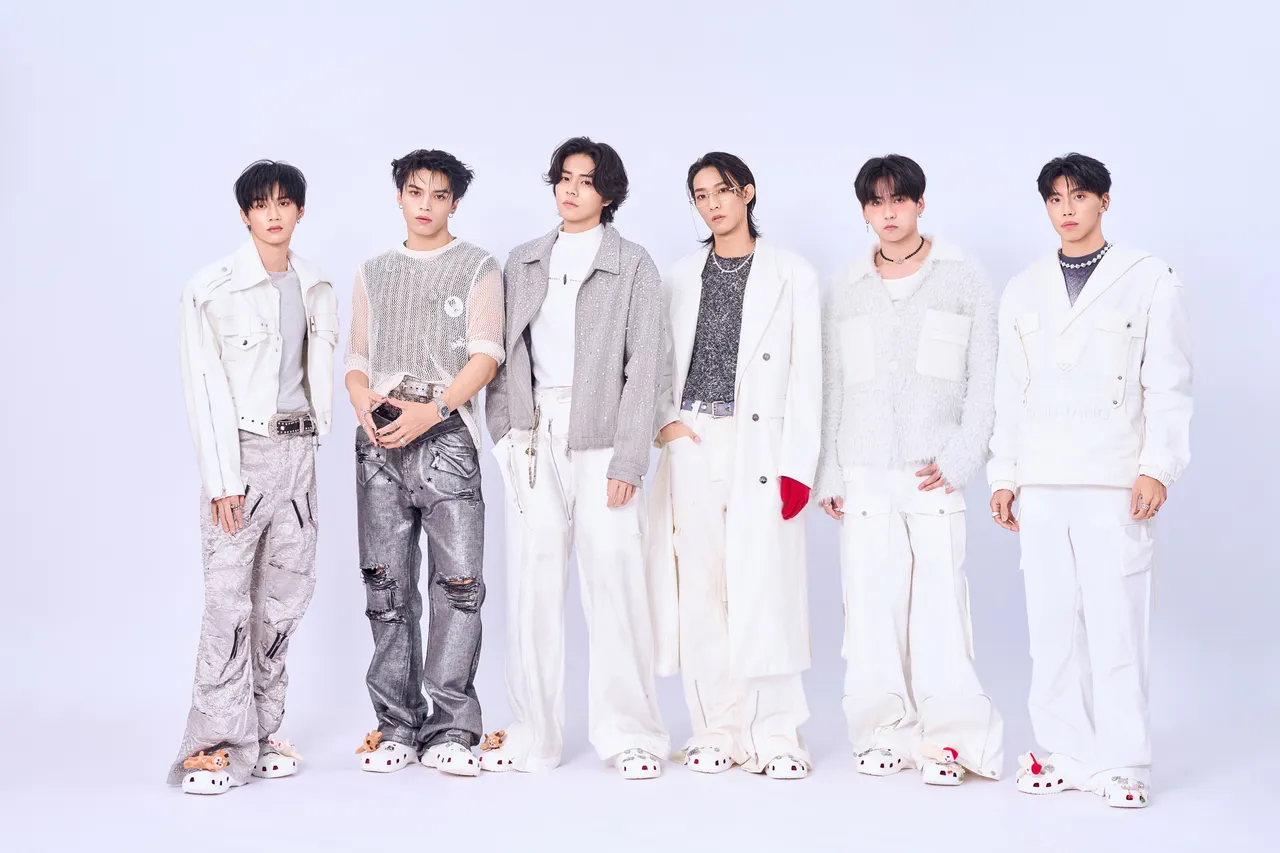 子翔（左起）、哲言、佳辰、焕钧、祖安和文廷。索尼音乐提供