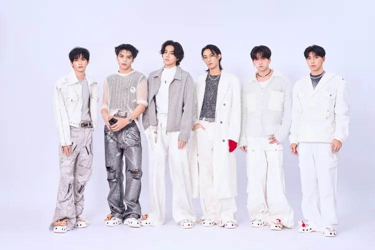 子翔（左起）、哲言、佳辰、煥鈞、祖安和文廷。索尼音樂提供