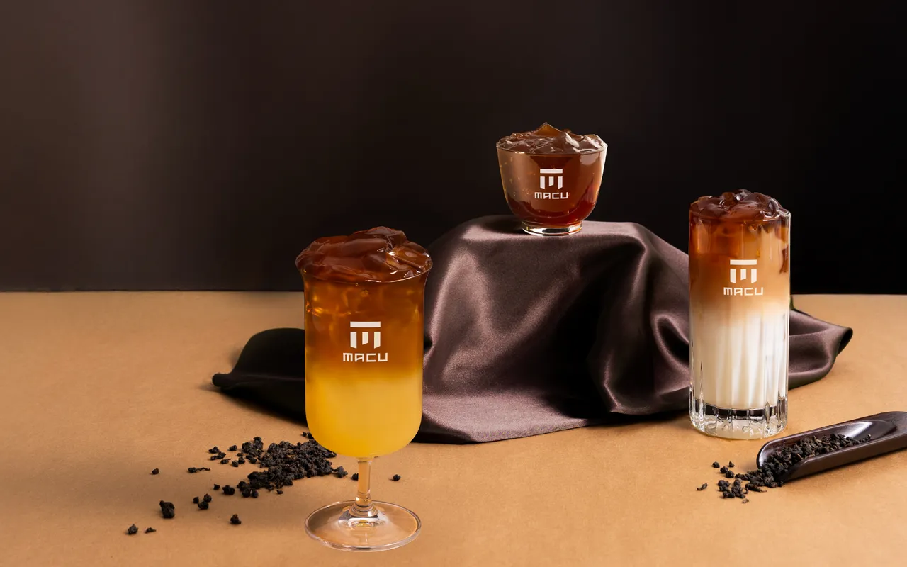 将推出全新配料「红萱粉粿」搭配4款推荐饮品。麻古茶坊提供