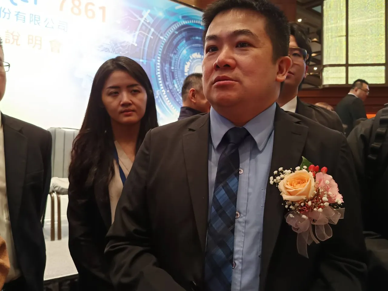 貝爾威勒(7861)切入國際AI伺服器供應鏈，規劃於今(12日)以每股參考價新台幣105元登錄興櫃。圖為貝爾威勒財務長王俊智。許麗珍攝