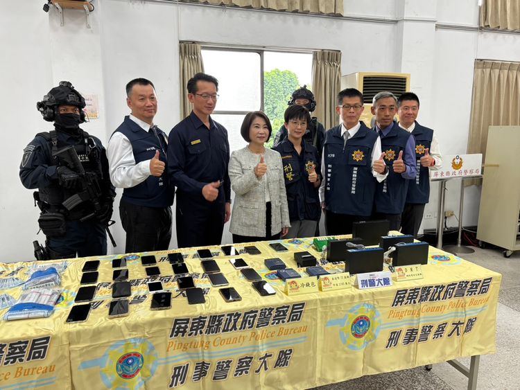 屏警打詐查扣不法所得「豪車刷一排」價值上億　周春米痛斥「詐團是魔鬼」