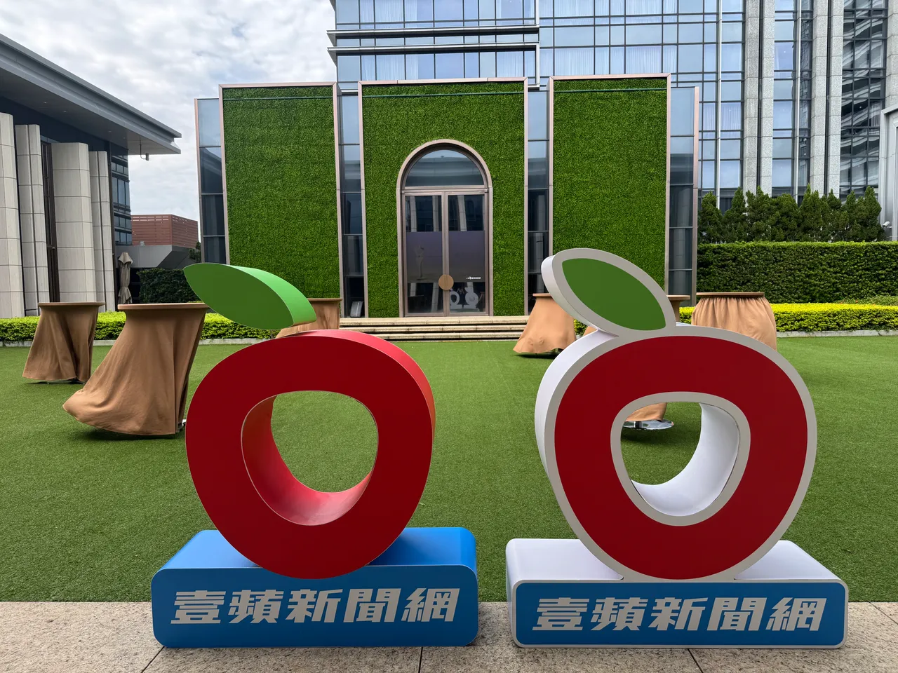 「苹果爱美奖」在万豪酒店举行。彭欣伟摄