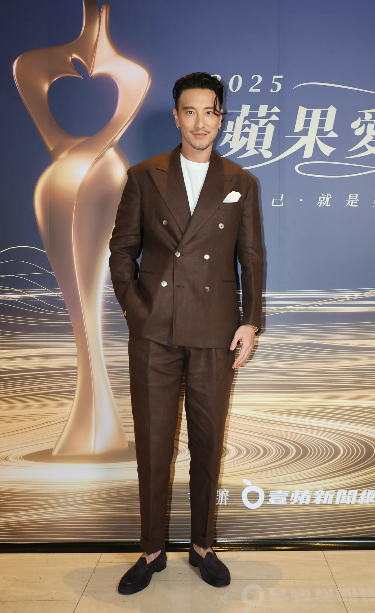 王阳明出席「苹果爱美奖」颁奖典礼。庄宗达摄