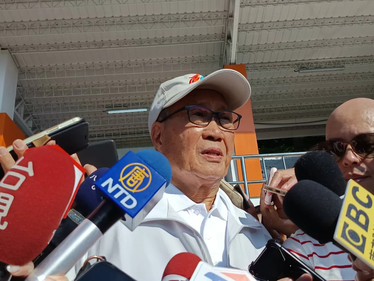 睽违7年台塑企业第36届运动大会今于明志科技大学举行，这也是吴嘉昭担任台塑集团总裁后首次主持的集团运动会。许丽珍摄