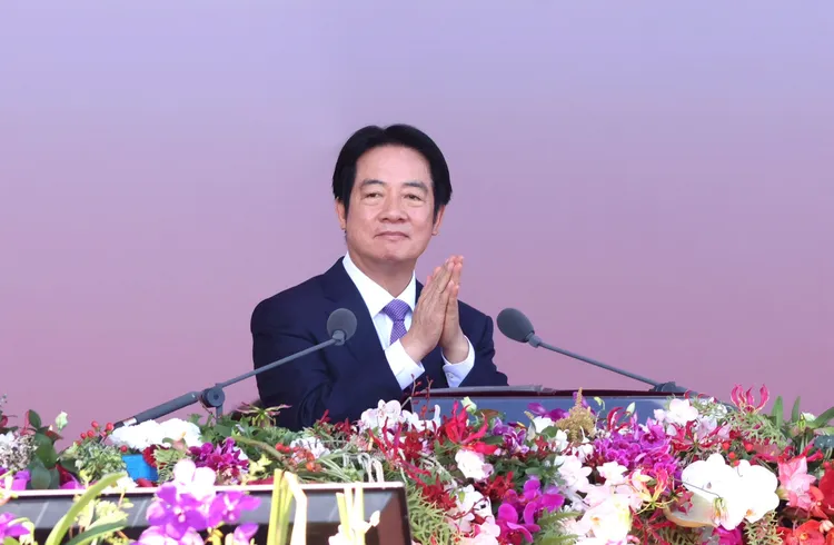 总统赖清德希望让台湾于物理、化学、医学三大领域中，至少新增三位诺贝尔奖得主。彭欣伟摄