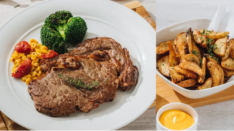 期間1111元即可外帶爐烤美國肋眼大餐。台北喜來登提供