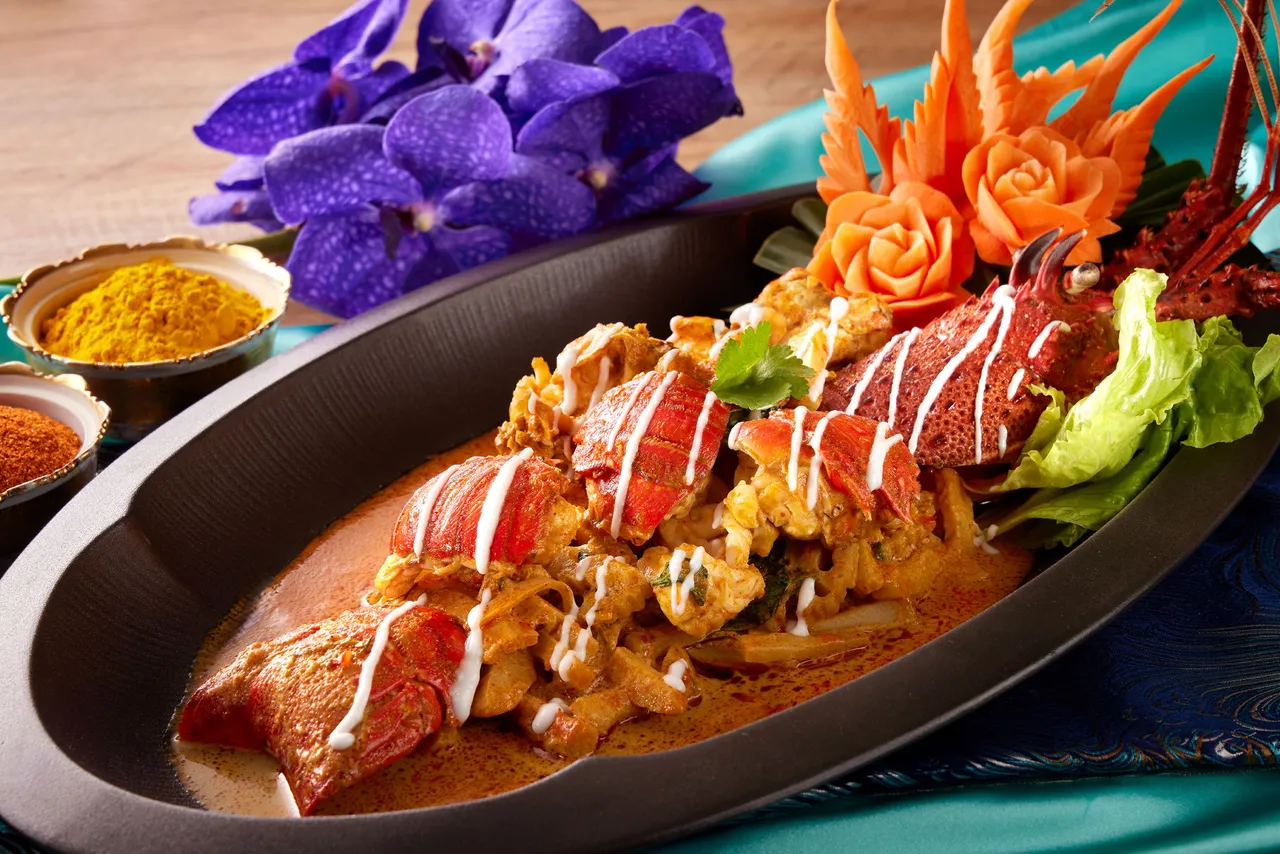 SUKHOTHAI泰式餐厅推出「万元泰式桌菜」。台北喜来登提供