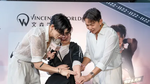 KIRE凯尔京站宠粉失控！与「文森先生」真诚合作掀暴动　粉丝嗨喊：太真了吧！