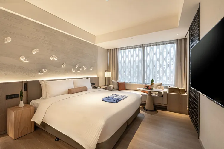 北投晶泉丰旅2026農曆春節住房雙人同行每房每晚最低1萬6200元起。晶泉丰旅提供