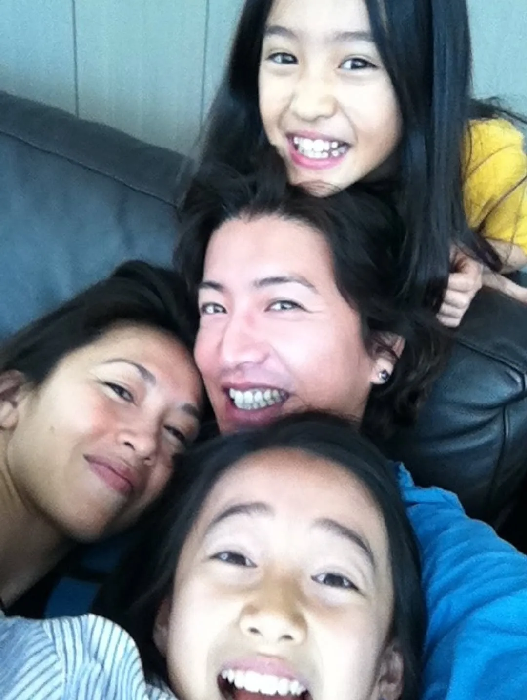 木村拓哉全家福。翻摄Cocomi IG