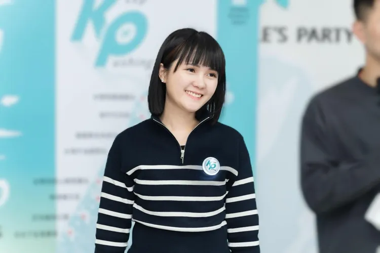 民眾黨發言人吳怡萱，傳出將再度參選2026台北市議員選舉。資料照