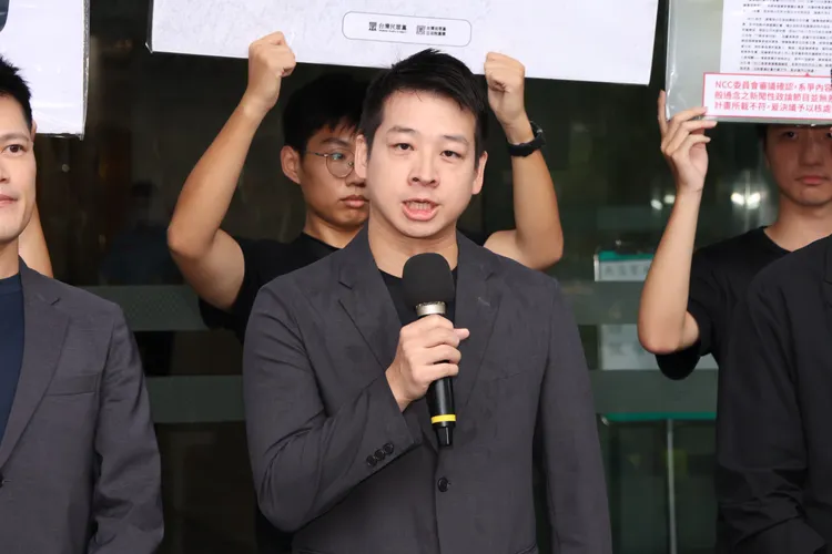 民眾黨副秘書長許甫將投入2026台北市議員選舉。莊宗達攝