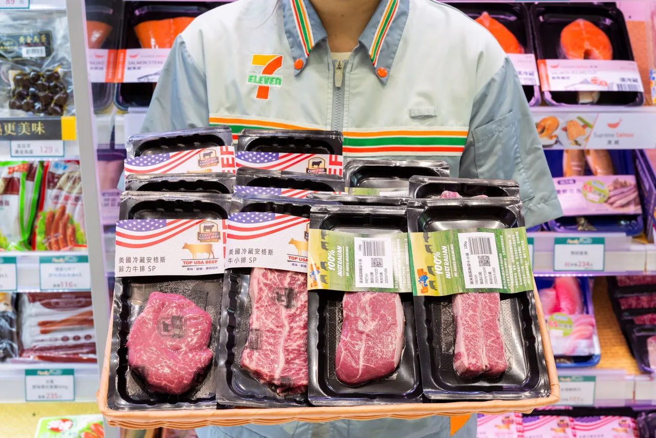 部分門市選購指定品項，加價即可享用專人現場代烤牛排服務。7-ELEVEN提供