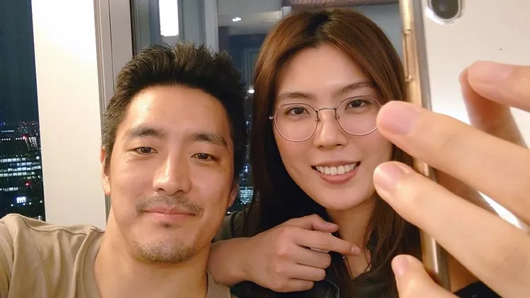 理科太太與華裔美籍前夫John（左）。翻攝自John Wu IG