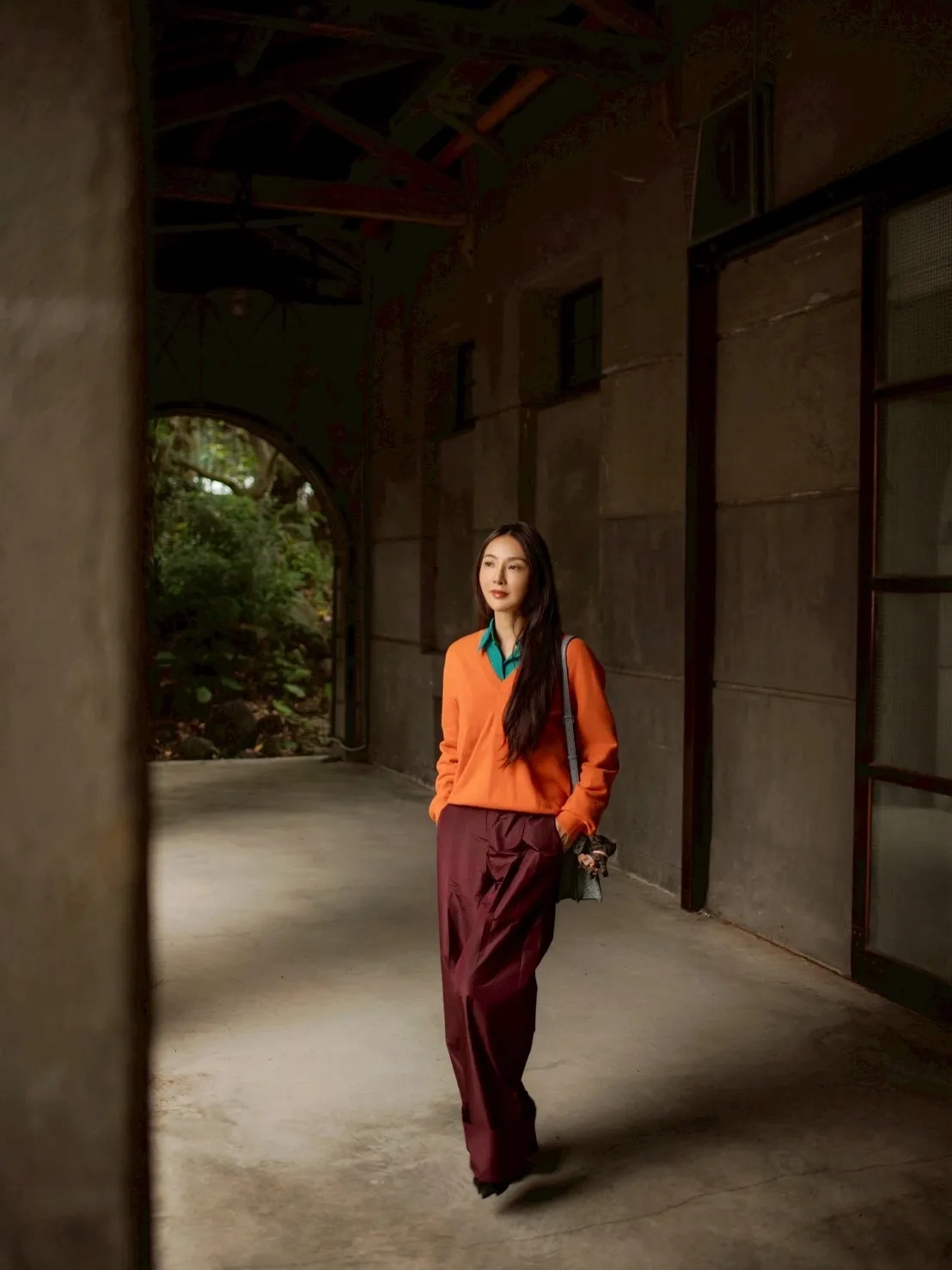 吳速玲演繹FENDI 2026早春系列作品。品牌提供