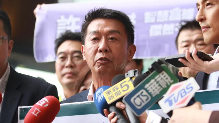 許智傑表示，希望全台灣團結一致、創造共贏。記者葉家瑋攝