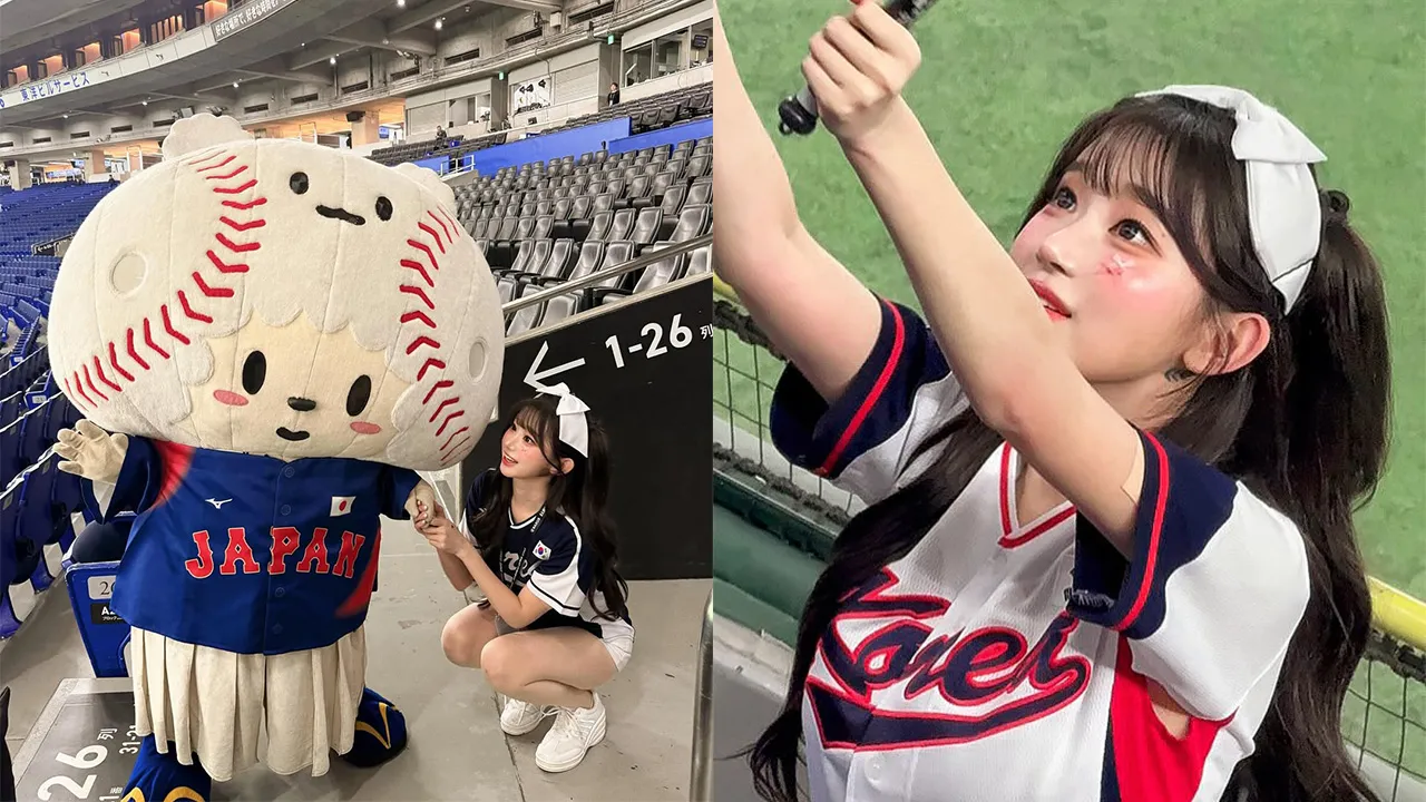 被发现了！李珠珢登东京巨蛋应援　日球迷也关注