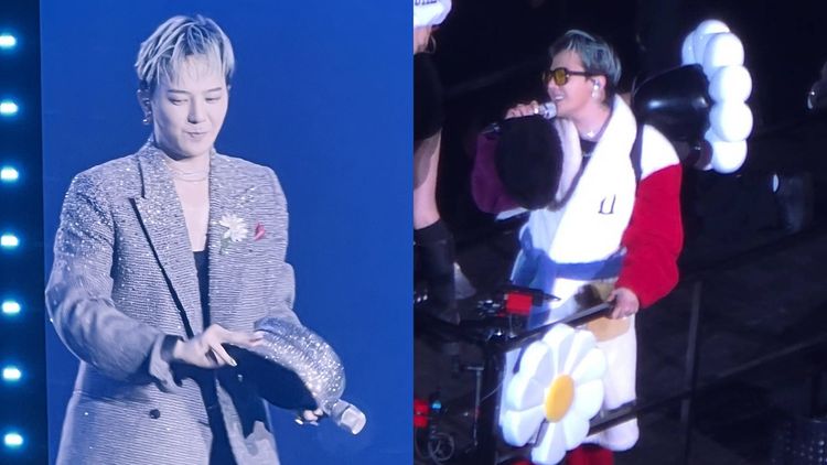 直擊｜GD萌背「巨大手燈」繞場！粉絲大巨蛋失控狂擠遷徙