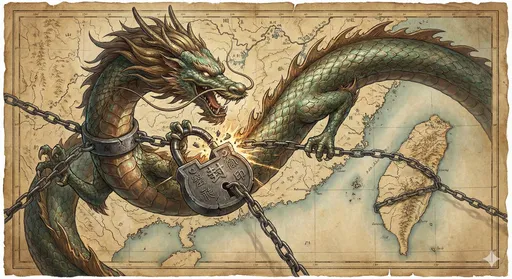 临界点！台湾是「扼住中国巨龙的锁」　美学者：未来数月美台关键期