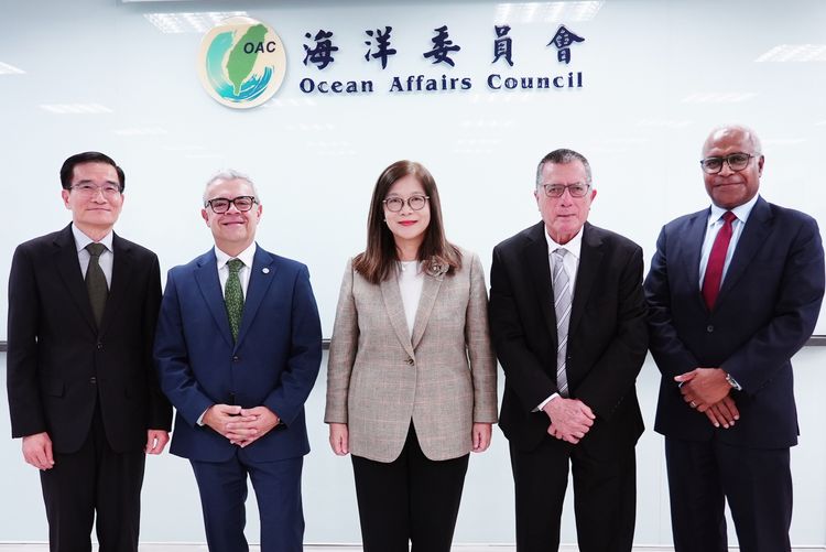 管碧玲會晤聯合國常任代表 強化印太合作、守護海洋民主價值