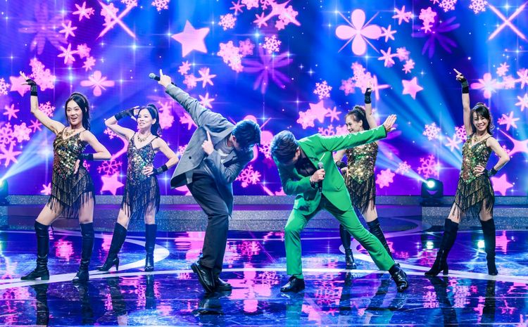 李子森有意轉戰「唱跳歌手」? 許志豪穿綠西裝慘變青蛙王子