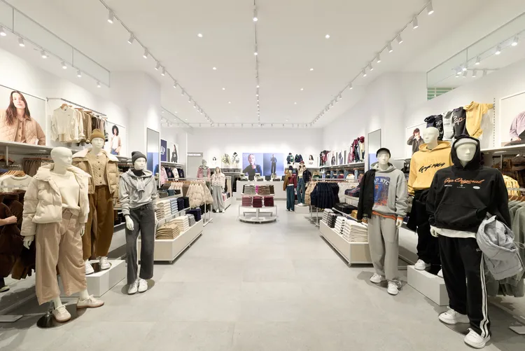 GAP進駐新北中和環球購物中心。品牌提供