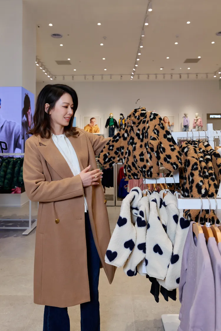 GAP的嬰幼兒系列也是Melody的心頭好。品牌提供