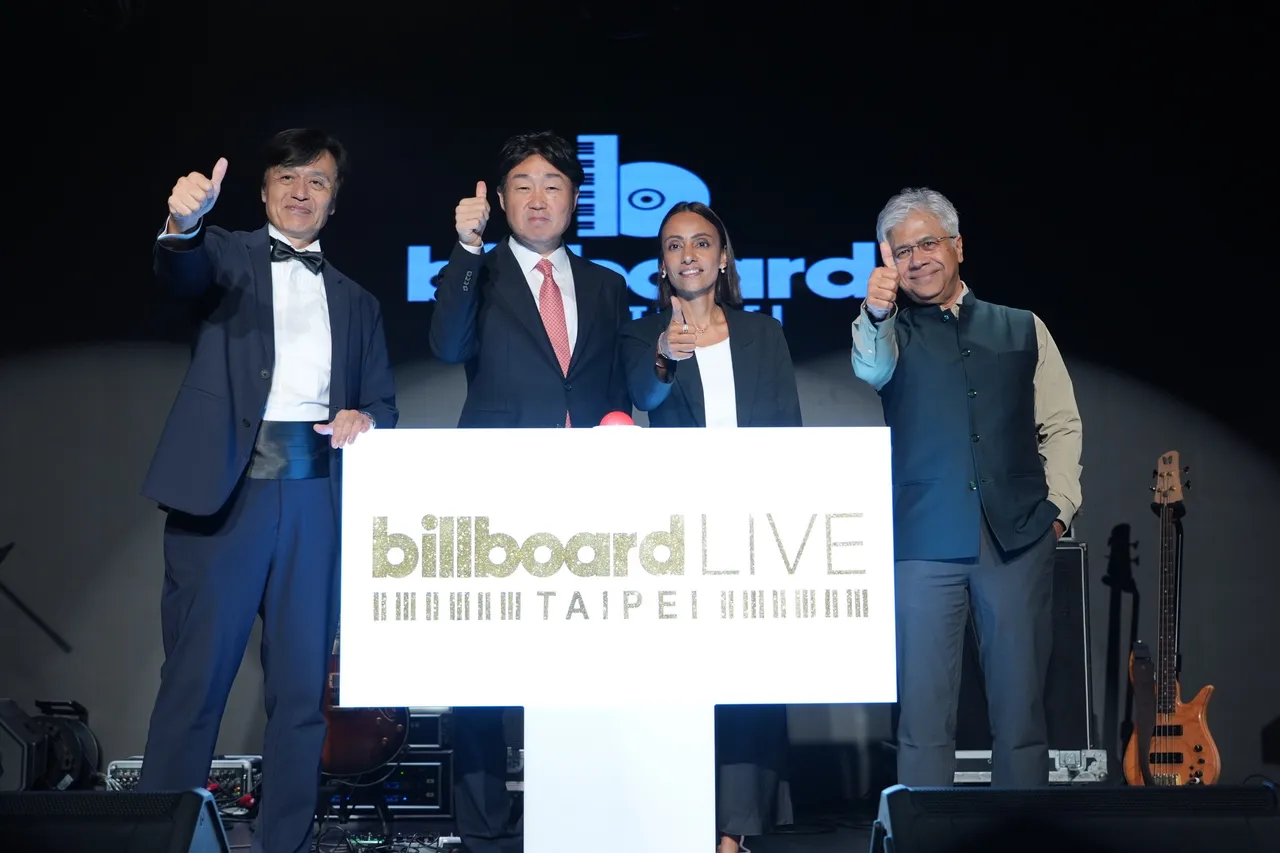 Billboard Live TAIPEI今正式开箱。彭欣伟摄