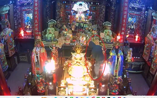 宜蘭進安宮驚傳竊案！「寶石珊瑚媽祖」千萬金飾一夜消失