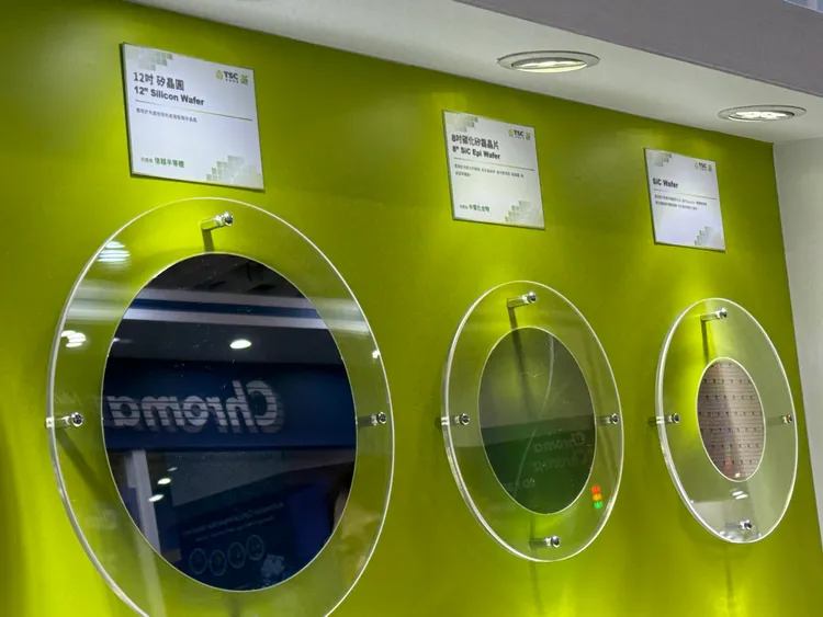 晶圆。吕承哲摄
