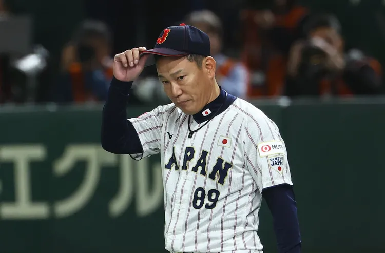 日本總教練井端弘和。  棒協提供