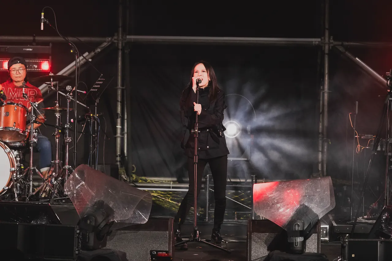 楊乃文舞台互動依舊省話。簡單生活節提供