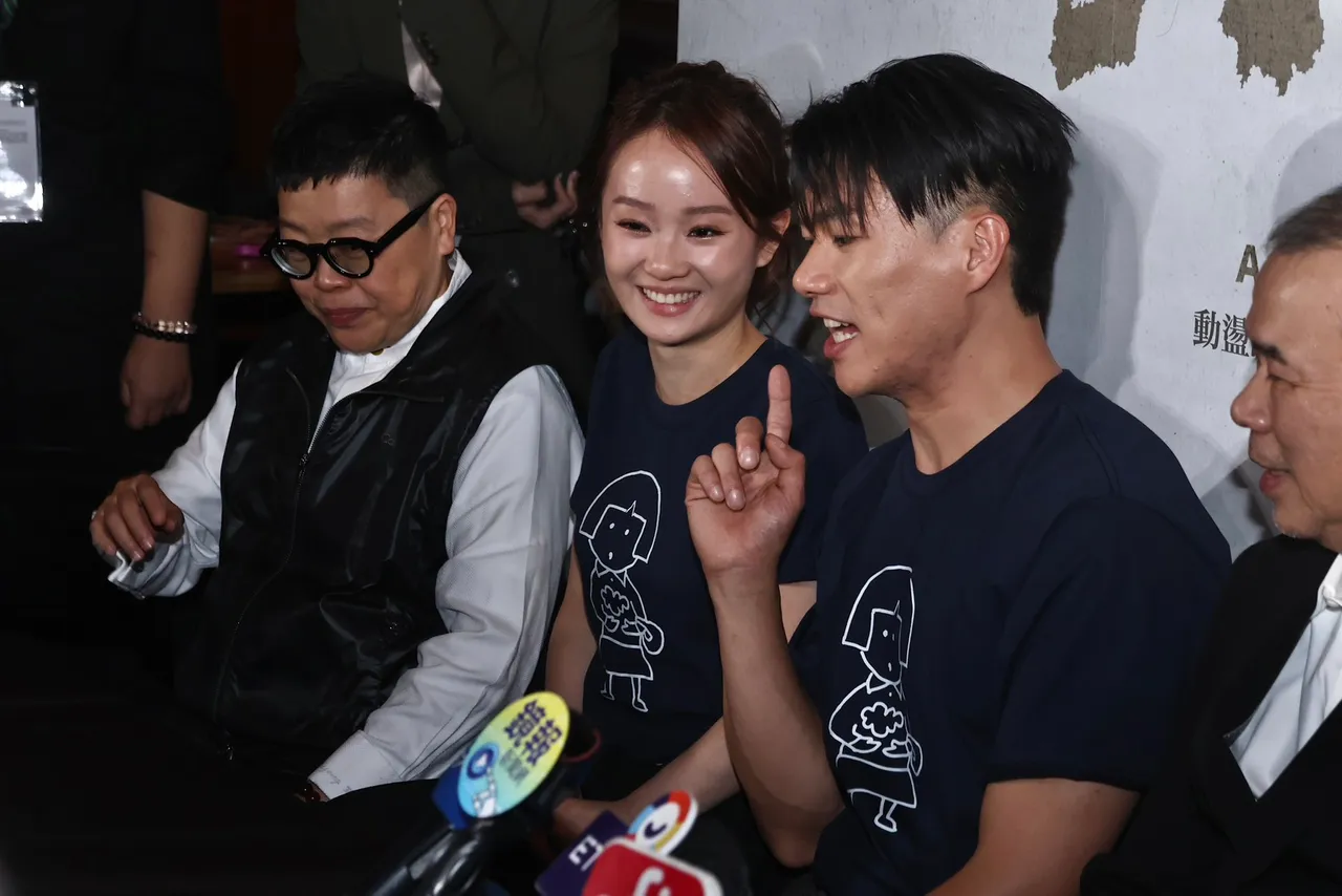 柯煒林感謝李駿碩讓他被台灣電影圈認識。特勤中心攝