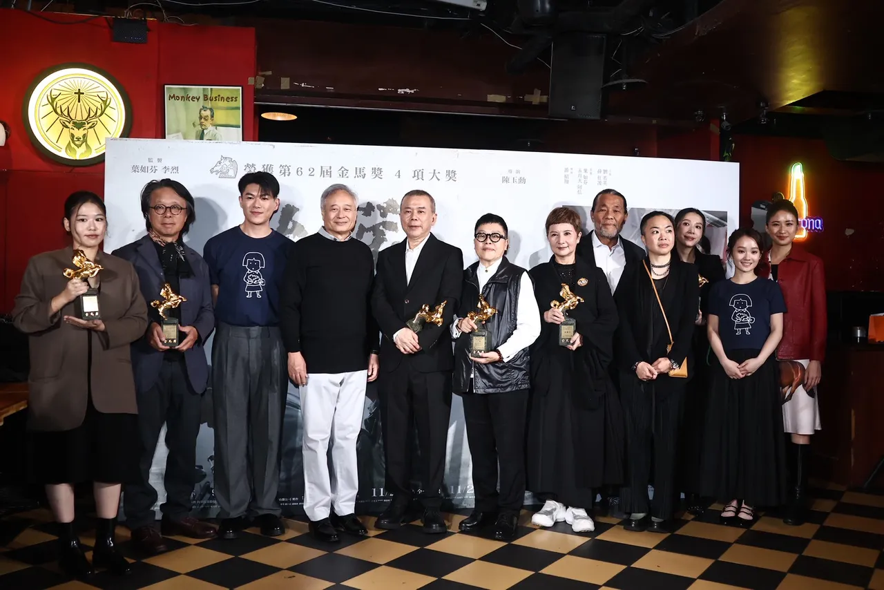 《大濛》劇組抱回4項大獎。特勤中心攝
