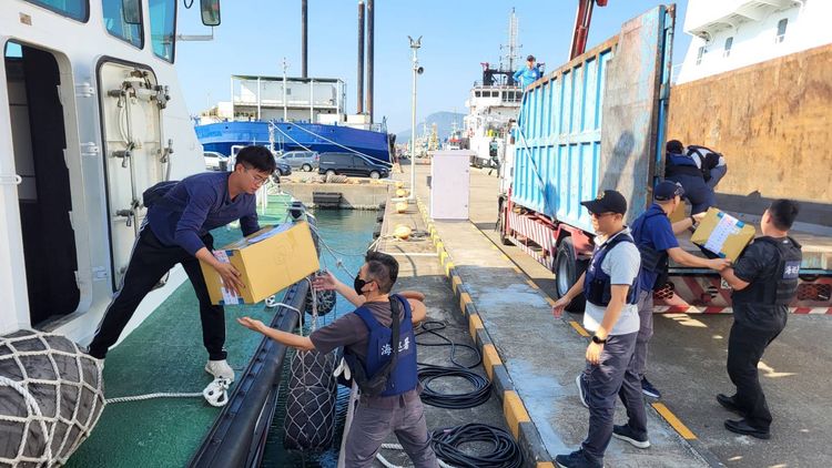 澎湖、高雄兩檢合作！海巡運押近噸K他命來台　焚化爐一把火燒毀