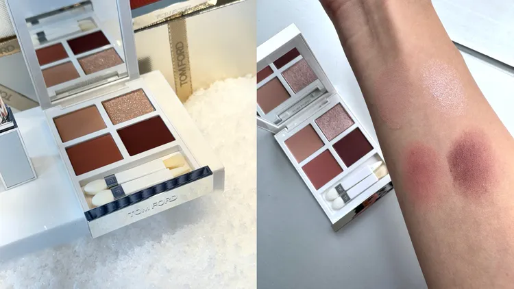 TOM FORD 太陽親吻限量高級訂製四格眼盤，3750元。張家玲攝