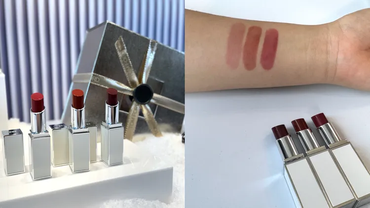 TOM FORD 太陽親吻紅毯超性感唇膏，各2200元。張家玲攝