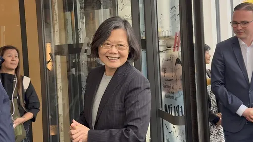 蔡英文抵柏林谈台欧关系发展：我们再继续努力