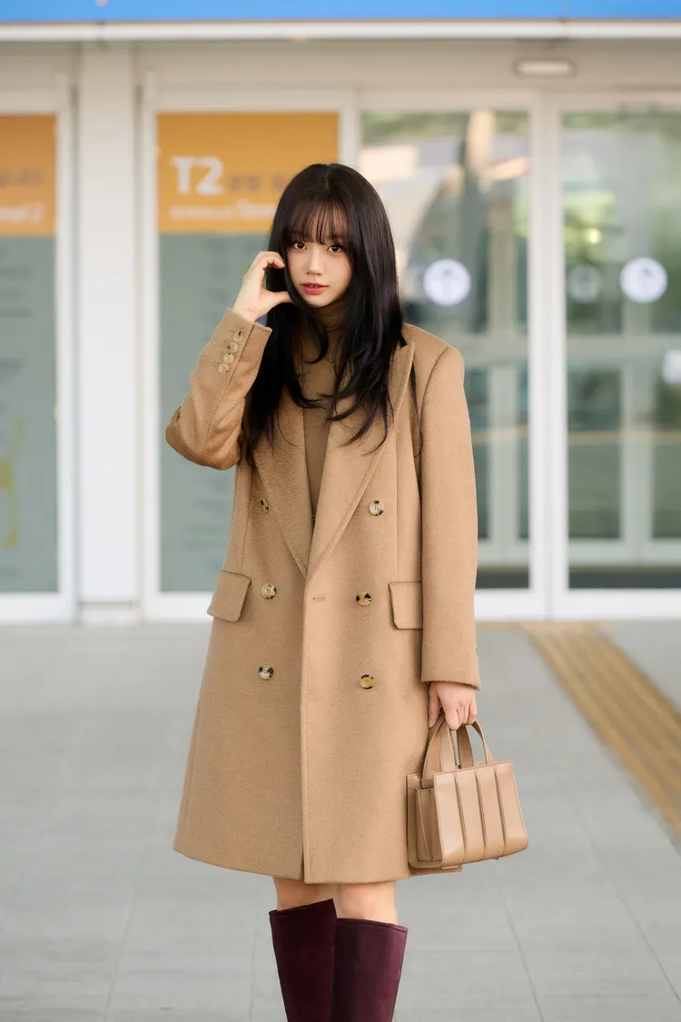 惠利昨日傍晚就現身仁川機場，將在今晚現身信義區。品牌提供