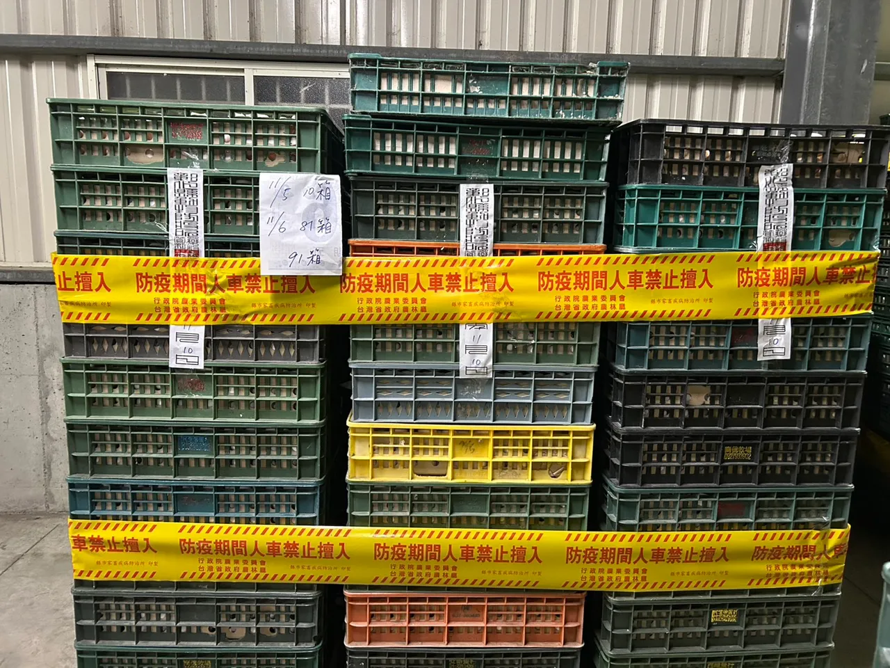 彰化縣文雅畜牧場本月5日被驗出雞蛋芬普尼超標，遭縣封存全部禽蛋並進行移動管制，沒想到仍有雞蛋於9日賣出，且芬普尼含量更高。資料照片