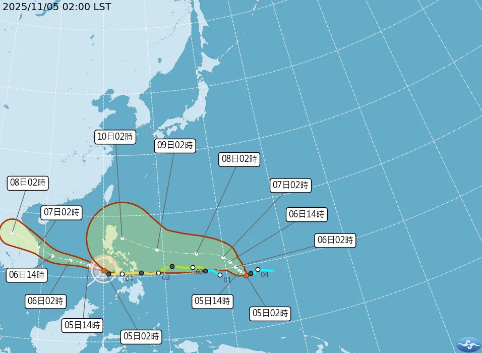 鳳凰估今生成！恐直逼強颱　下波東北季風週日轉濕涼