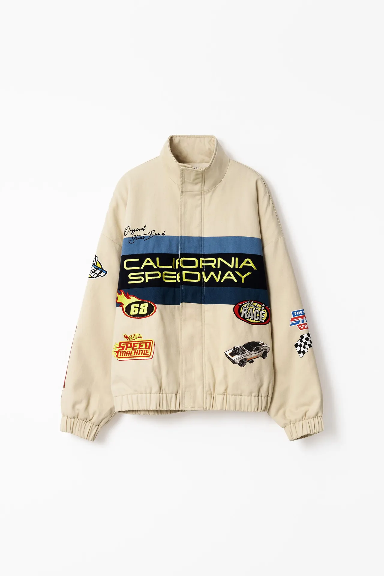 SQUAREBEAR x Hot Wheels California Speedway Jacket，2980元。品牌提供