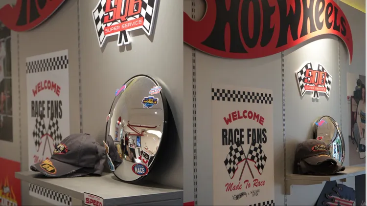 SQUAREBEAR打造出賽車主題的快閃空間。品牌提供