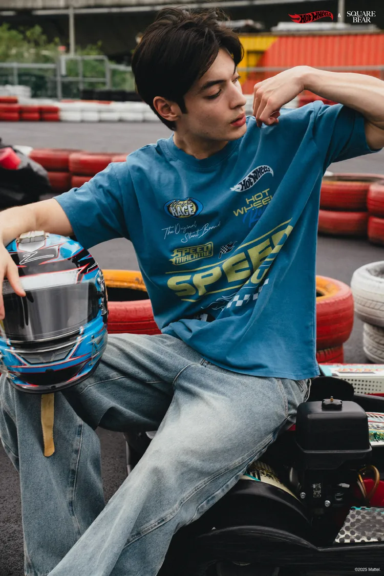 聯名系列將賽車文化注入美式街頭風格。品牌提供