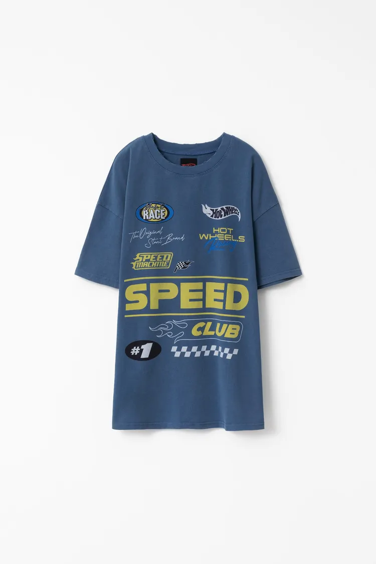SQUAREBEAR x Hot Wheels Speed Club Tee，1280元。品牌提供