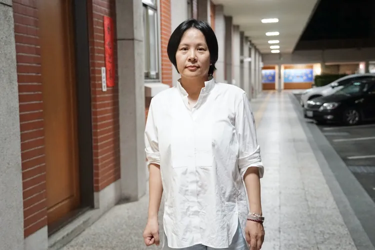 民眾黨備位立委李貞秀。邱筠媜攝