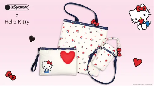 LeSportsac热销的Hello Kitty联名回归　疗愈印花攻占3款必收包袋